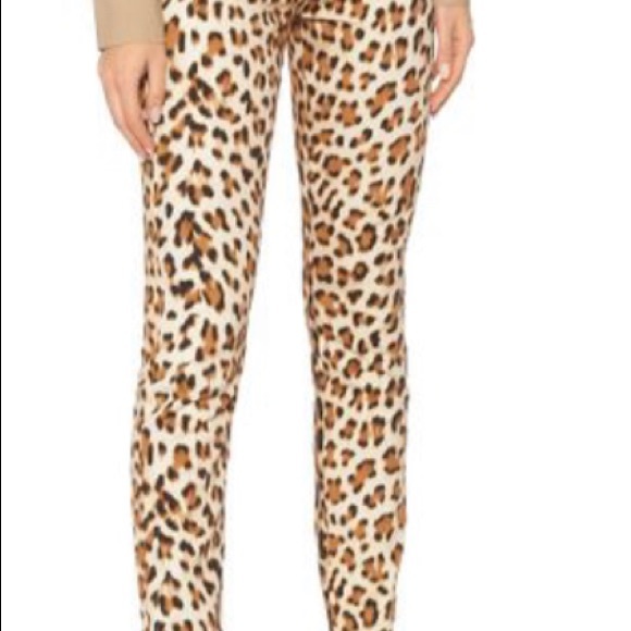 Roberto Cavalli Natural Leopard-print Skinny Jeans - Picture 3 of 13